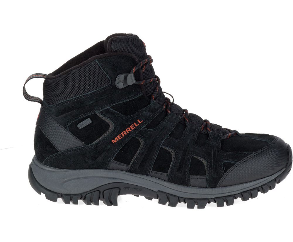 Kozaki Merrell Męskie Czarne - Phoenix 2 Mid Thermo - 478302-MVH